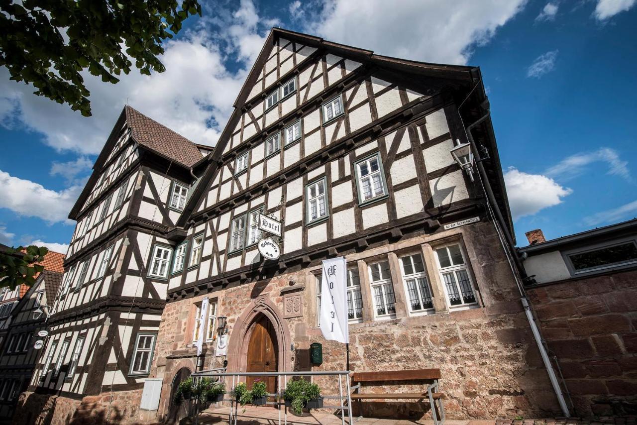 Hotel&Café Schachtenburg Schlitz Buitenkant foto