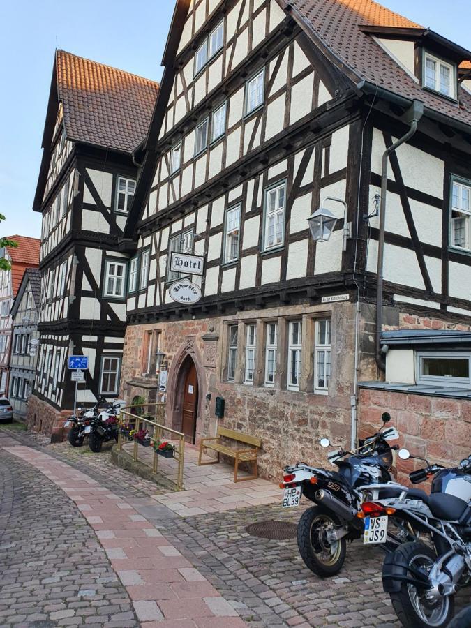 Hotel&Café Schachtenburg Schlitz Buitenkant foto