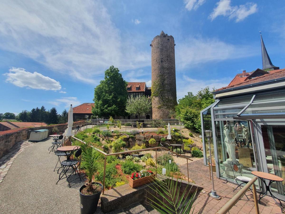Hotel&Café Schachtenburg Schlitz Buitenkant foto