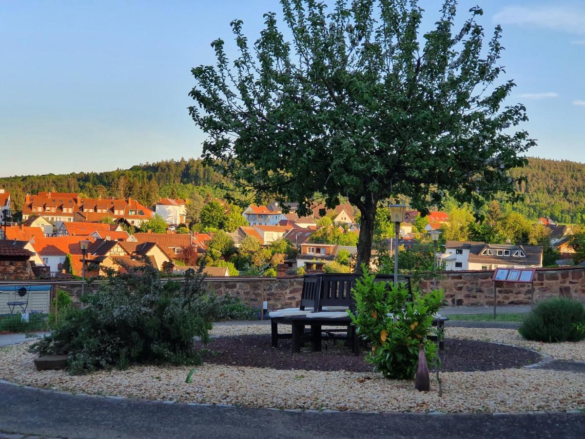Hotel&Café Schachtenburg Schlitz Buitenkant foto