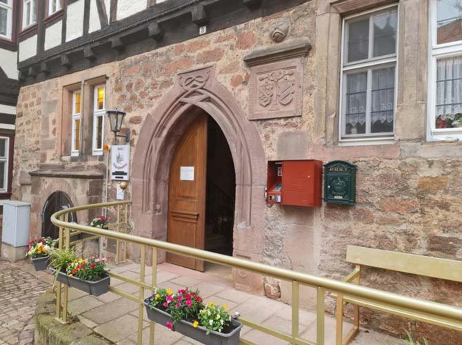 Hotel&Café Schachtenburg Schlitz Buitenkant foto