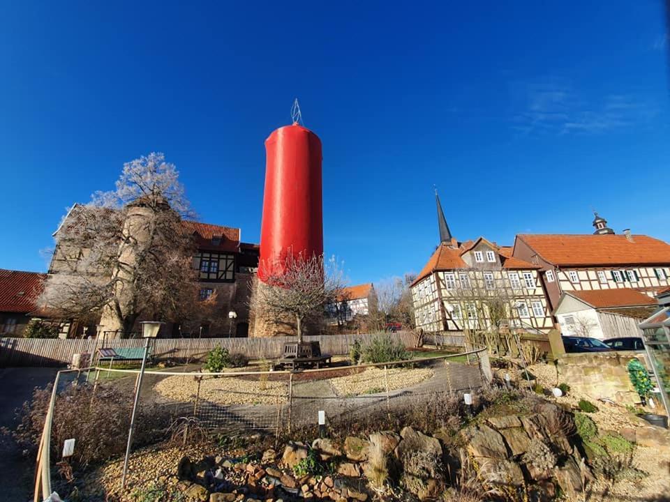 Hotel&Café Schachtenburg Schlitz Buitenkant foto