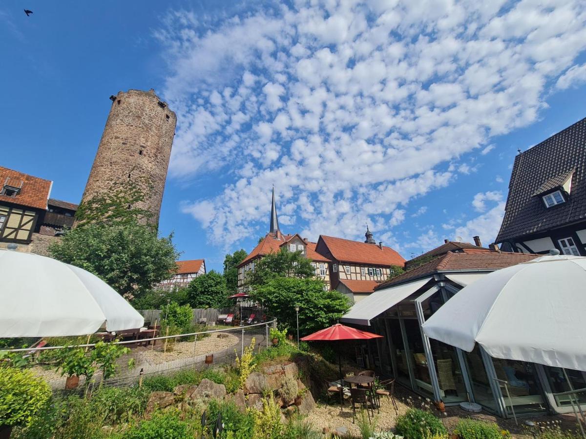 Hotel&Café Schachtenburg Schlitz Buitenkant foto