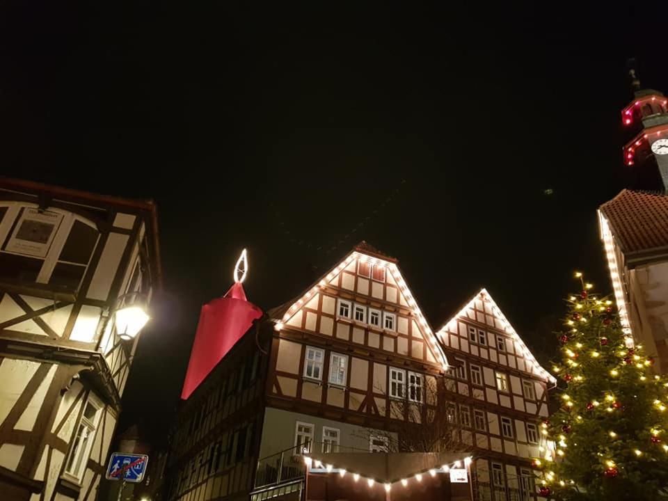 Hotel&Café Schachtenburg Schlitz Buitenkant foto