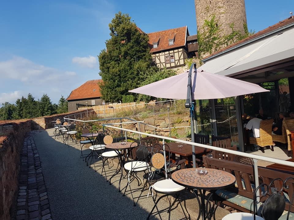 Hotel&Café Schachtenburg Schlitz Buitenkant foto
